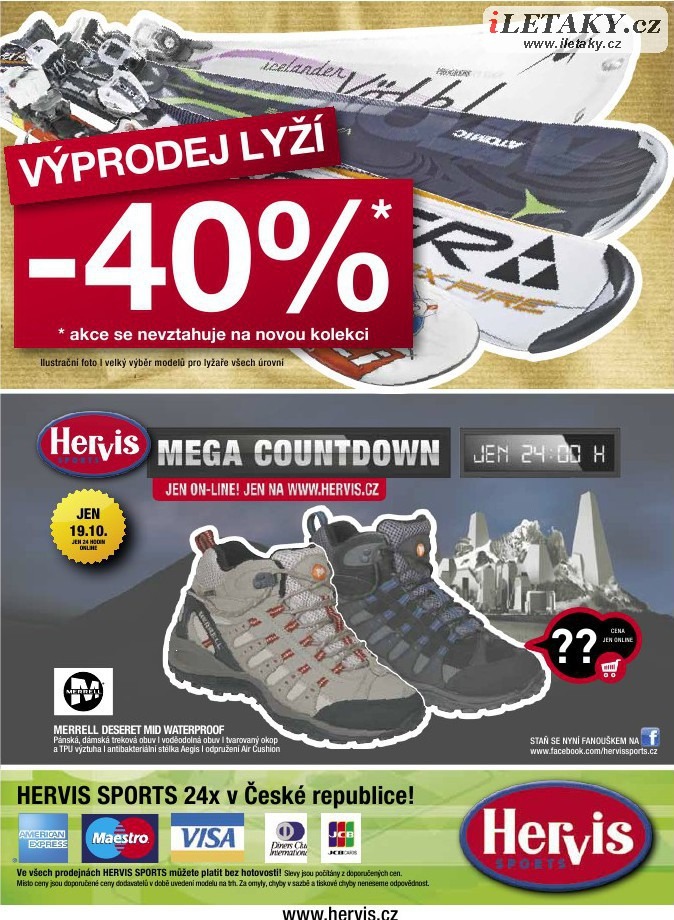 leták Hervis strana 1 leták Hervis strana 1