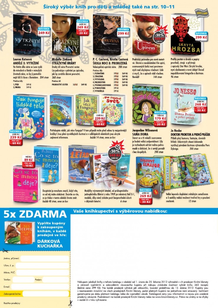 leták Knižní klenoty strana 1 leták Knižní klenoty strana 1