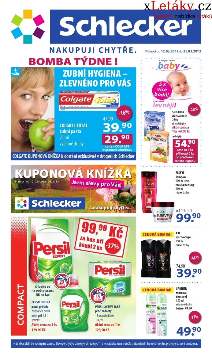leták Schlecker akční leták strana 1 leták Schlecker akční leták strana 1