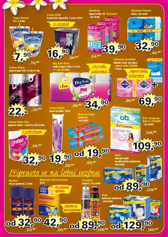 leták Jasmín drogerie strana 1 leták Jasmín drogerie strana 1