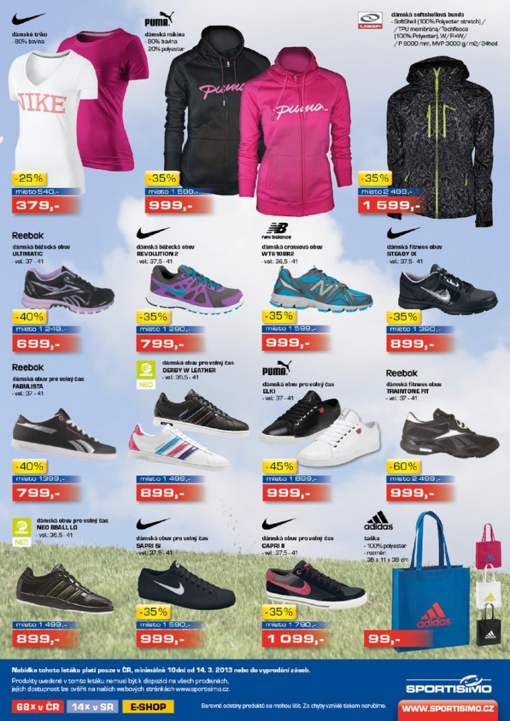 letk Sportisimo Aktuln letk od 14.3.2013 strana 1