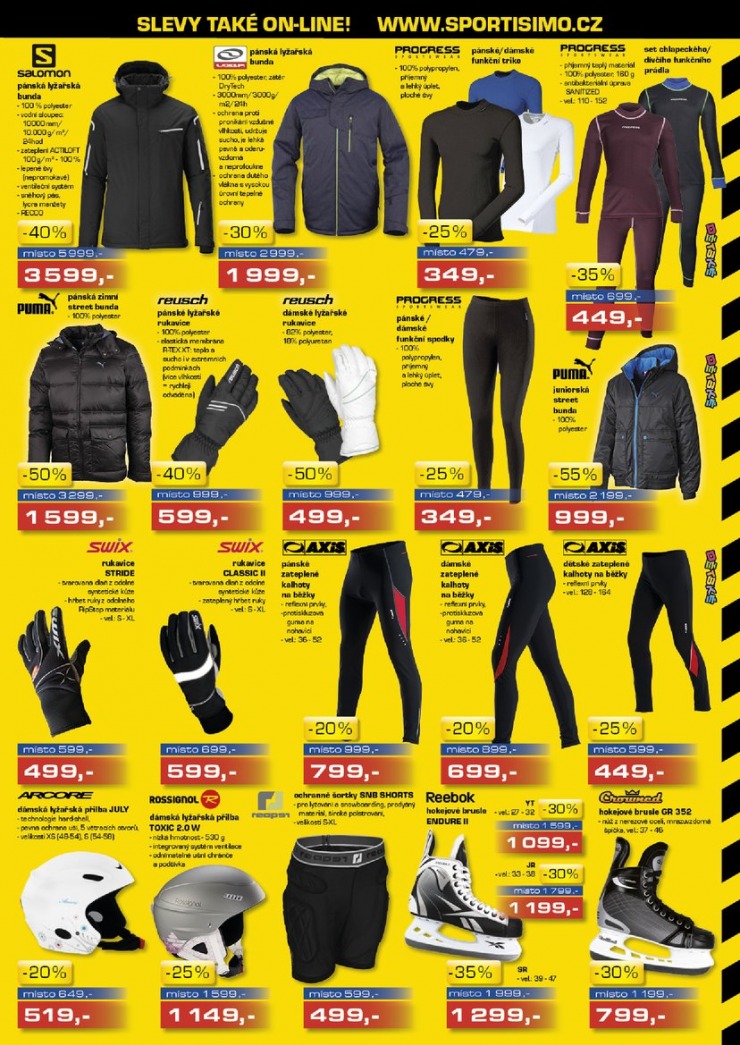 letk Sportisimo Aktuln letk od 13.2.2014 strana 1