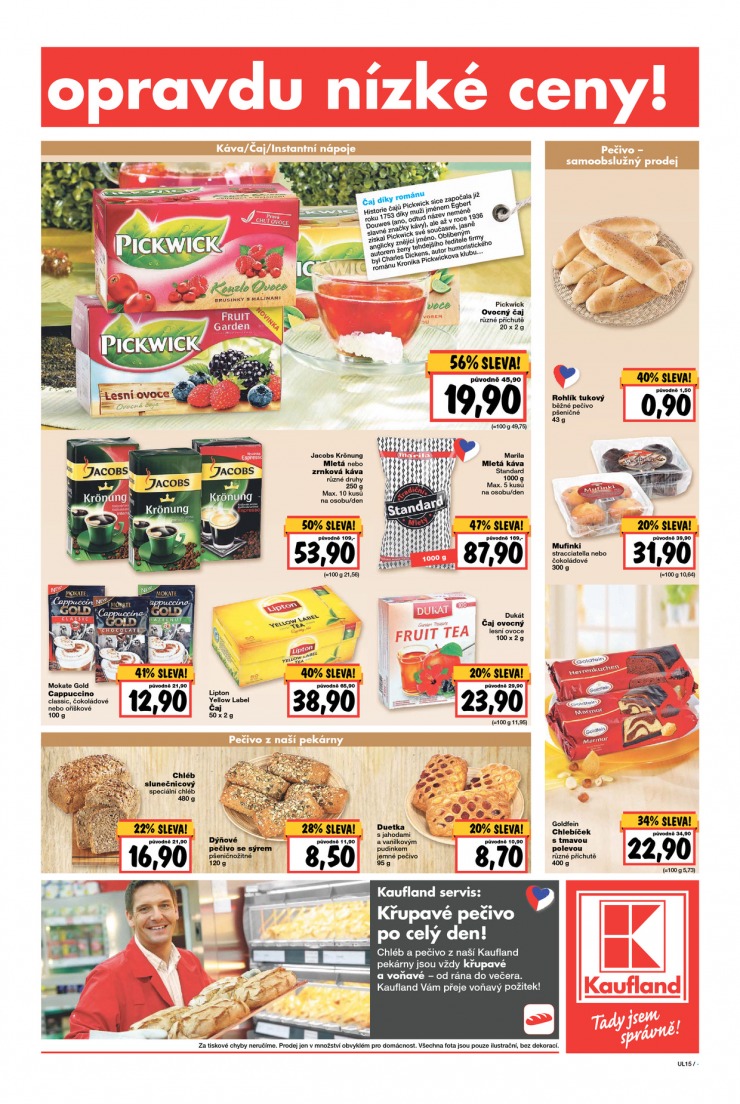 letk Kaufland Aktuln nabdka od 12.3.2015 strana 1