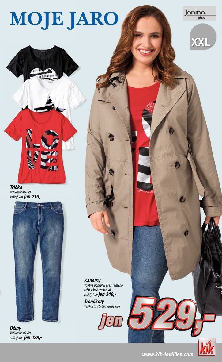 letk Kik textil Prospekt od 11.3.2015 strana 1