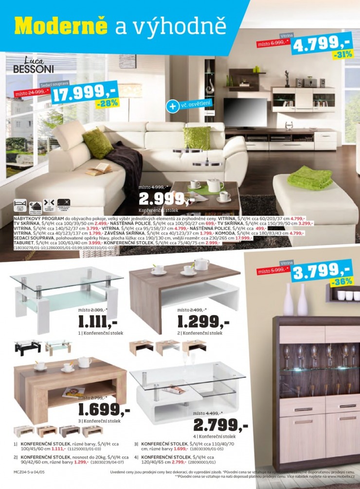 letk Mobelix Aktuln prospekt od 7.4.2015 strana 1