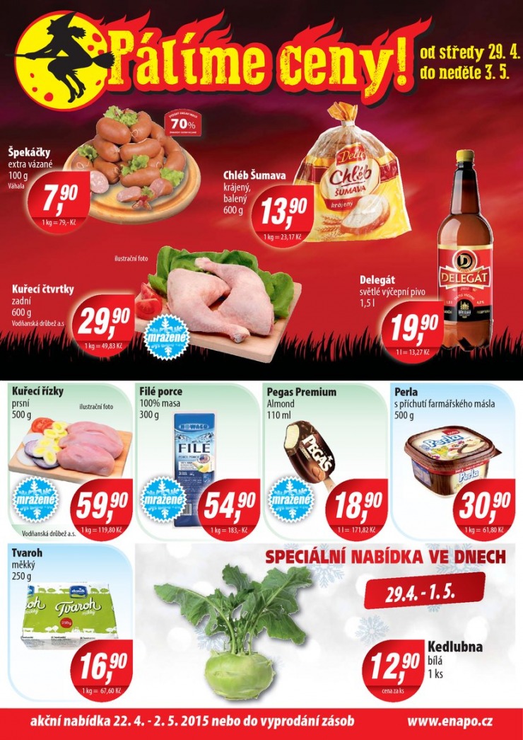 leták Enapo Akční leták od 22.4.2015 strana 1 leták Enapo Akční leták od 22.4.2015 strana 1