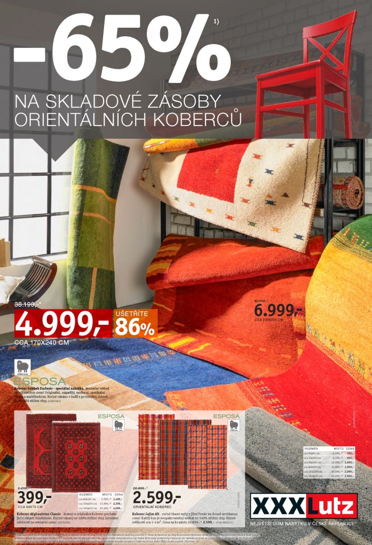 leták XXXLutz Koberce od 27.4.2015 strana 1 leták XXXLutz Koberce od 27.4.2015 strana 1