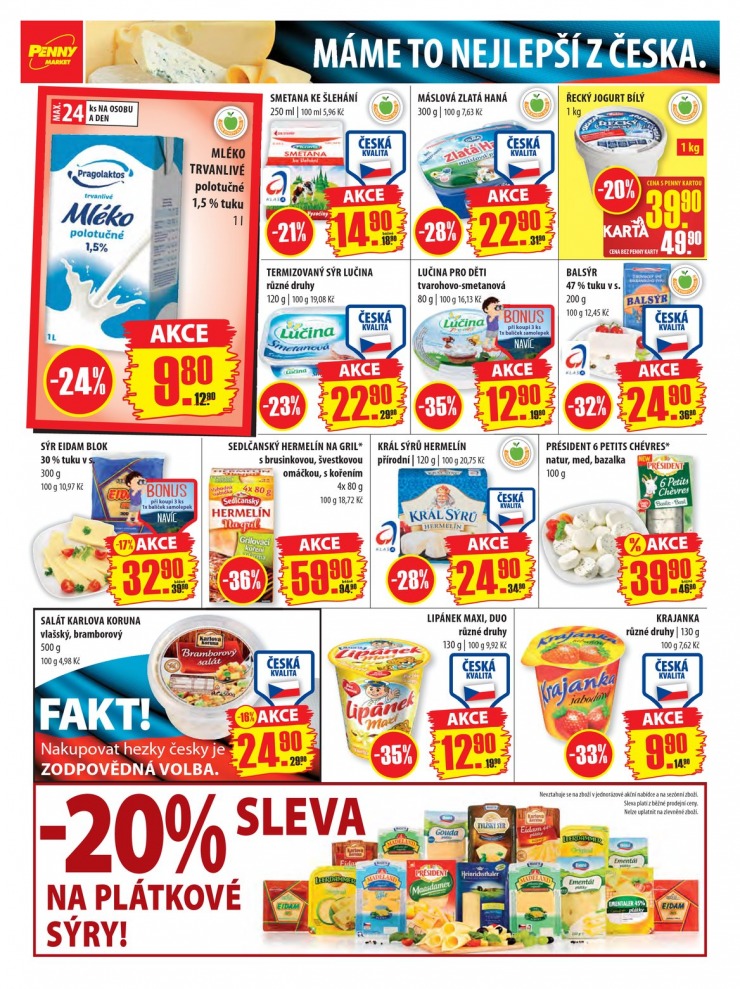 letk Penny Aktuln nabdka od 16.7.2015 strana 1